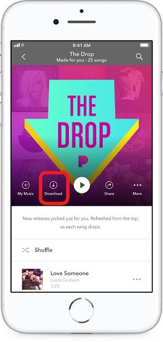 download pandora playlist