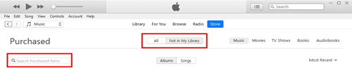 download purchased itunes store