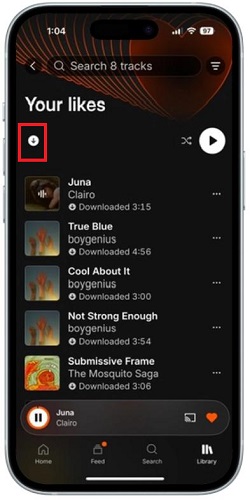 download soundcloud likes with a subscription