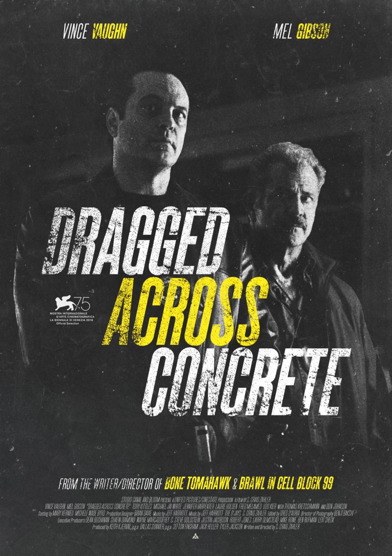 dragged across concrete