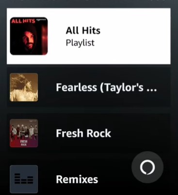 enter Amazon Music Car Mode