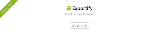 exportify get started