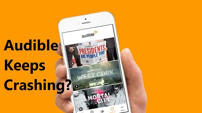 fix audible keeps crashing