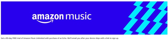get amazon music unlimited by buy echo