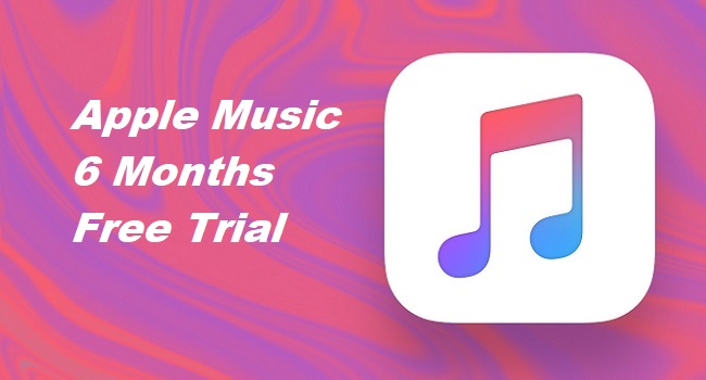 apple music 6 months free trial