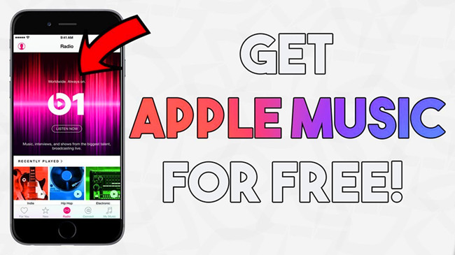 get apple music for free