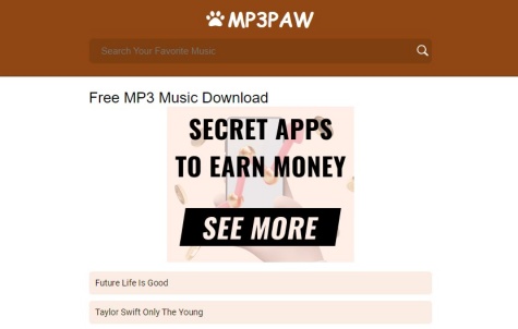 get mp3paw music download online pc