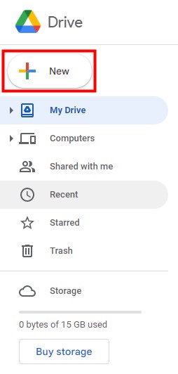 google drive new