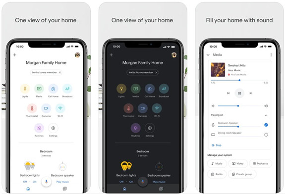 google home screenshots app store