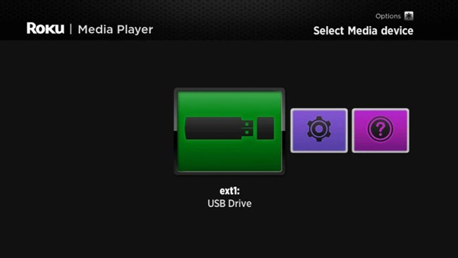 Roku TV media player