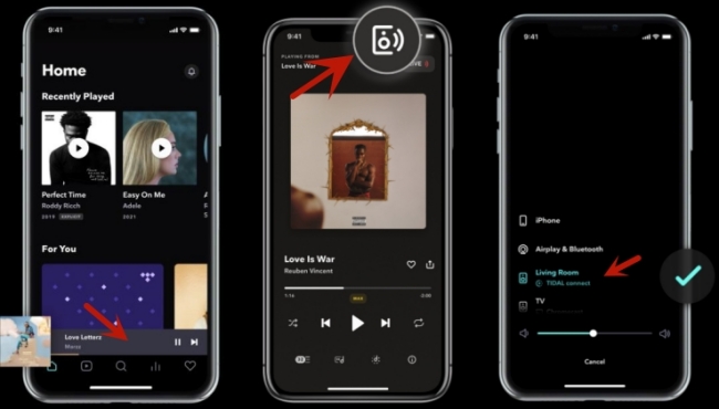 how to use tidal connect