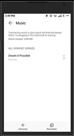 huawei watch health load phone music