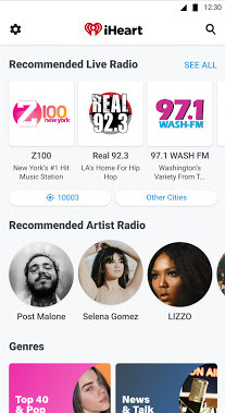 iHeartRadio mobile app