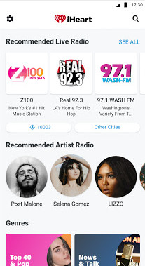 iHeartRadio mobile app