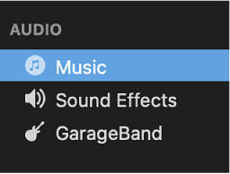 add music to imovie