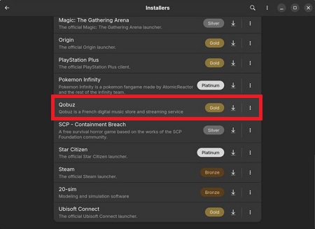 install qobuz on bottles
