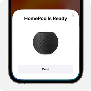 iphone home screen homdpod is ready