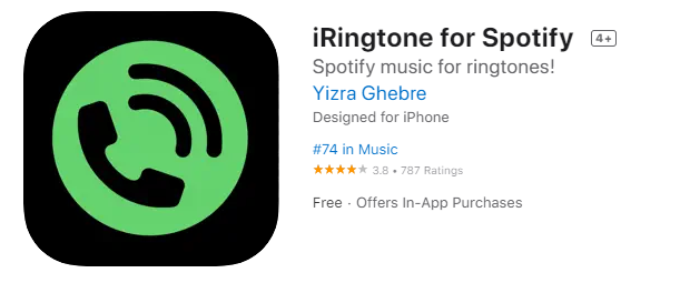 iringtone for spotify