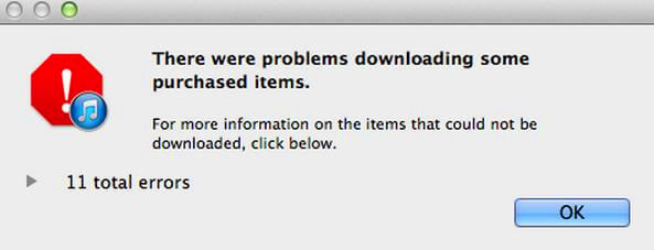 itunes movie download error