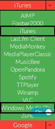 media palyer rainmeter visualizer