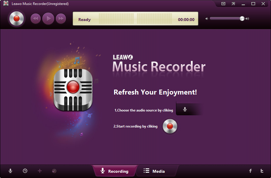 record amazon music with leawo music recorder