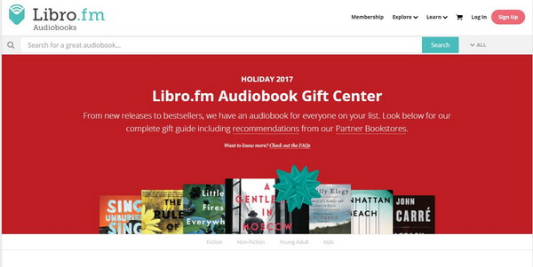 libro.fm audiobook gift