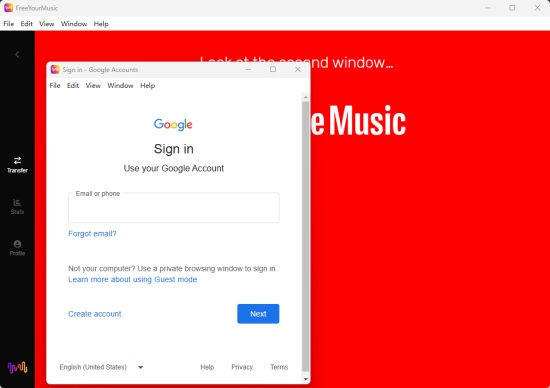 link youtube music with free your music