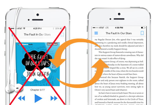 listen to kindle books without audible