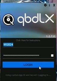 log in qbdlx mod
