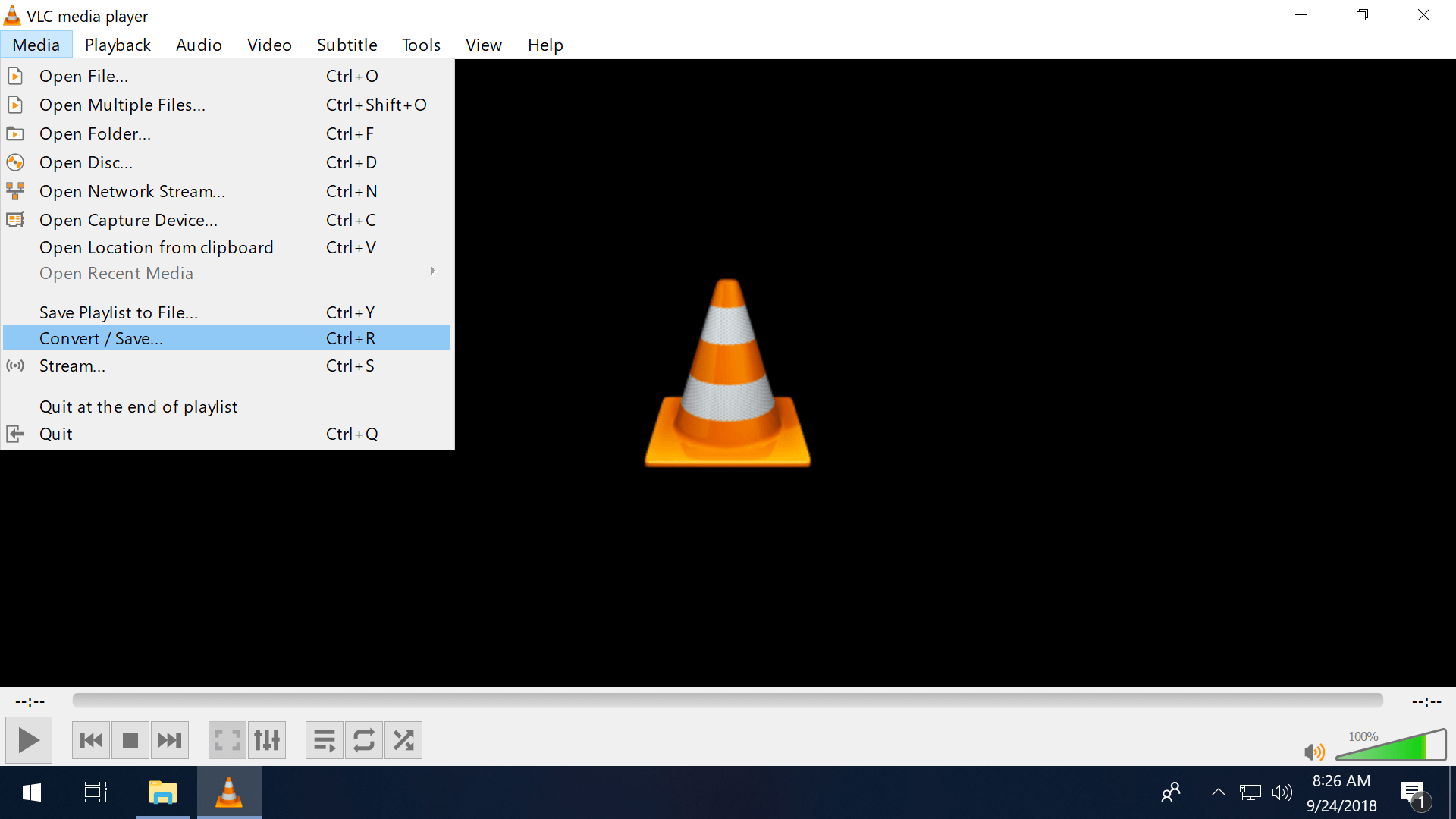 convert m4b to mp3 with vlc