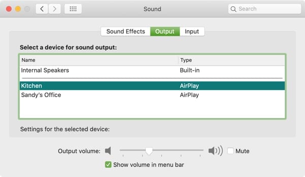 mac airplay