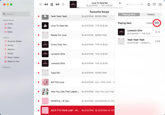 mac apple music up next autoplay