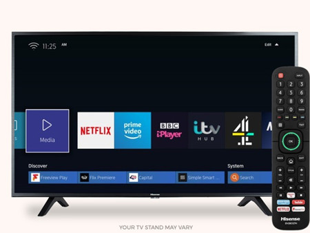 media hisense android tv