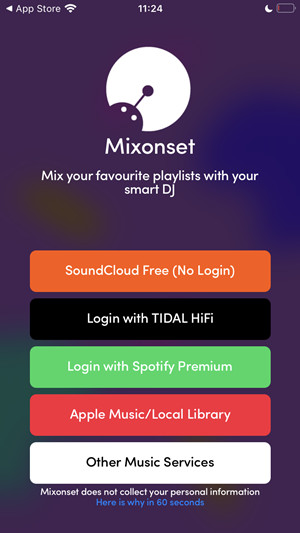 mixonset apple muisc local library