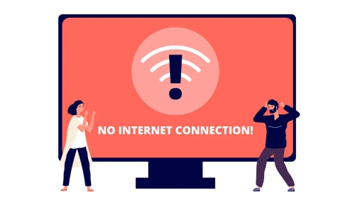 no internet