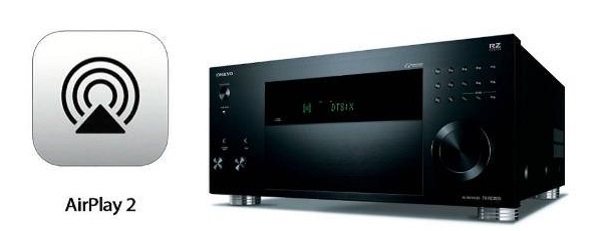 onkyo receiver airplay