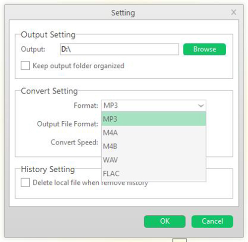 output format of noteburne