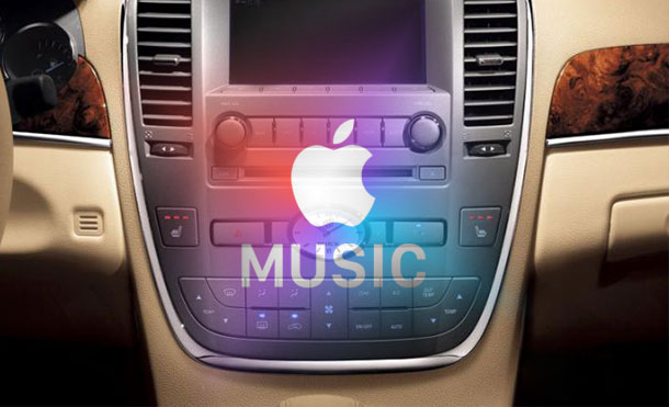 play apple music in car