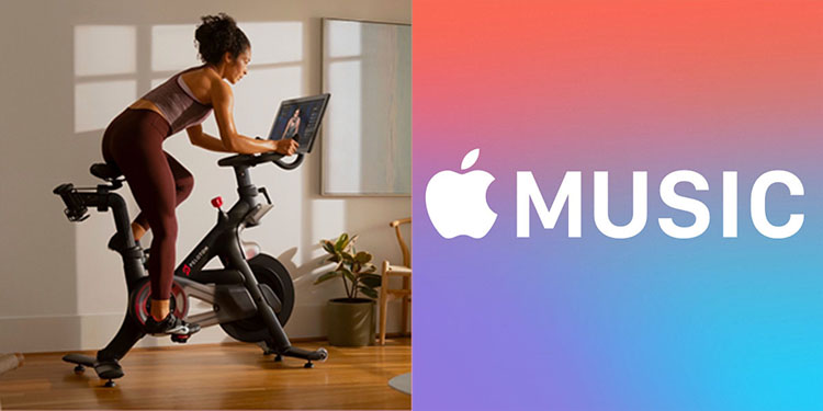 play apple music on peloton