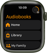 play audiobooks from your library on apple watch