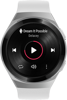 play music on huawei watch