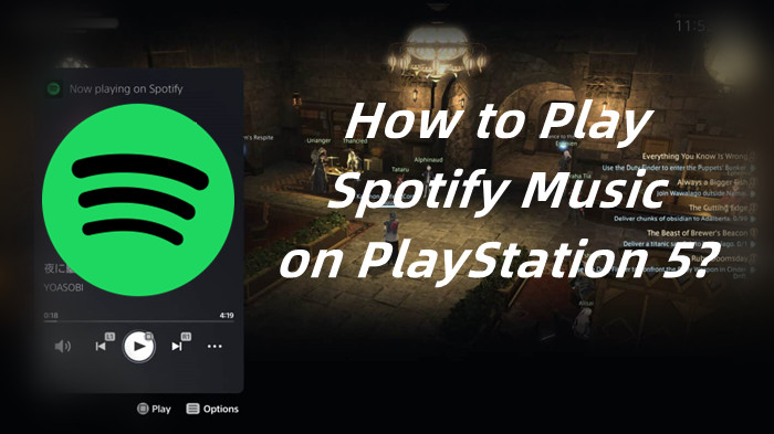 play spotify on ps5