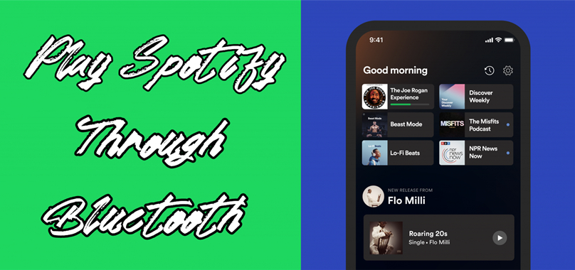 play spotify through bluetooth