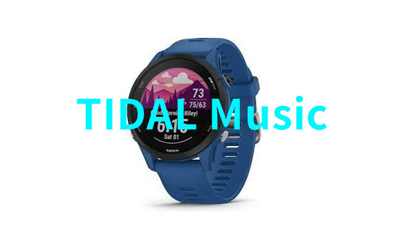 play tidal music on garmin watch