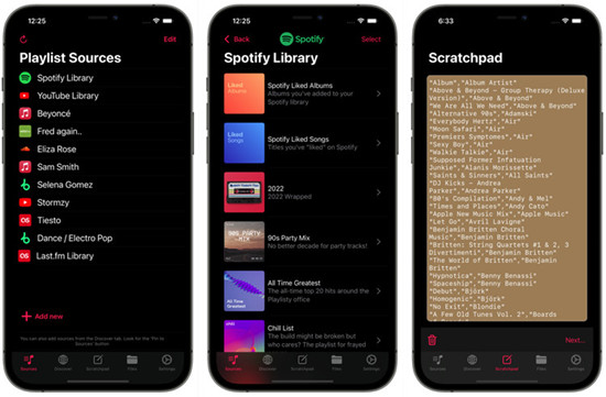 playlisty for apple music