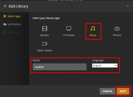 plex select type