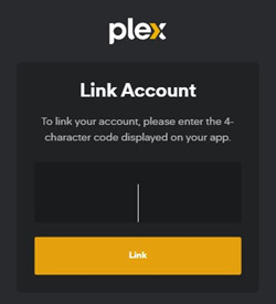 plex web link account