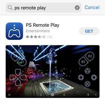 ps remote play app ios