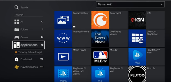 ps4 internet browser