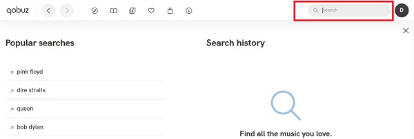 qobuz search